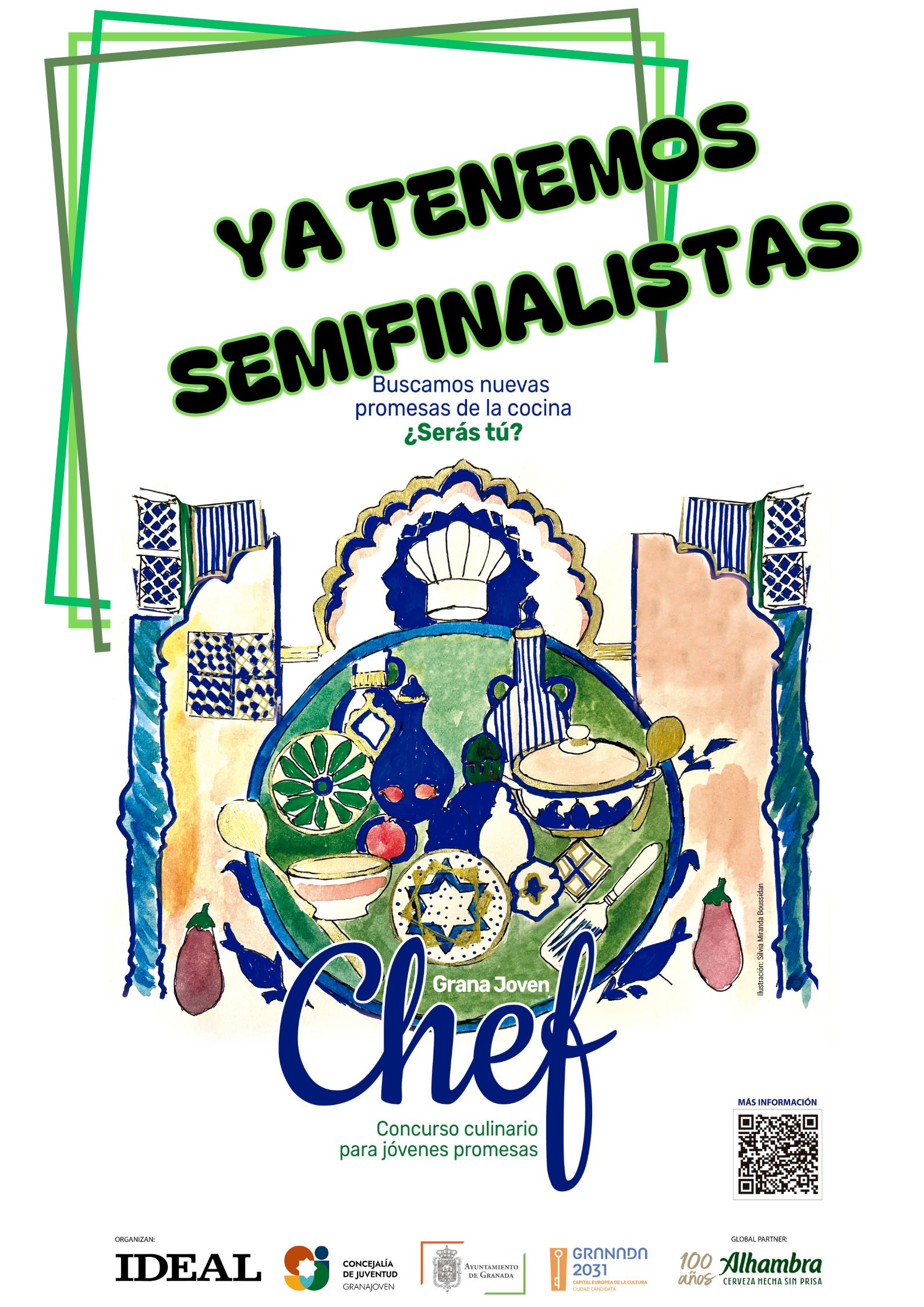 SEMIFINALISTAS del Concurso GRANAJOVEN CHEF